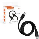 Kedo USB kabel USB-C na USB-C, 2 m, 5A, 100W, PD, črn, (5000350372) Cene
