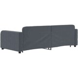 vidaXL Dnevni krevet na razvlačenje i ladice tamnosivi 90 x 200 cm | shoptok.hr