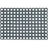 Kolekcija predpražnik Guma Quadro light 40 cm x 60 cm
