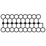 Phoenix Contact Distribucijski blok PTFIX 6/18X2,5 BK, (20888887) | Shoptok.si