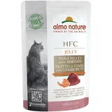 Almo Nature Jelly vrečke 24 x 55 g - Tunin file s kozicami