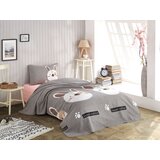 Lessentiel Maison set prekrivač i jastučnica tavşancık, 160x230 cm, sivi Cene