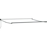 vidaXL Automatska uvlačiva tenda svijetlosiva 500x300 cm, Tenda za zamjenu platna za okvir 5x3 m svijetlosiva | shoptok.hr