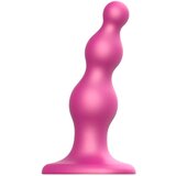 Strap-On-Me Beads S - perle, strap-on dildo (roza) | shoptok.hr