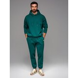 Ombre Unisex sweatshirt set unisex hoodie + drawstring pants in athleisure style | Shoptok.si