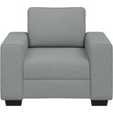 SOFA fotelja svijetlosiva 100x77x82 cm tkanina | Shoptok.si