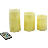 Hilight LED svijeće u setu od 3 kom (visina 10 cm) - | shoptok.hr