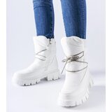 Gemre White snow boots with rhinestones Pettenasco | Shoptok.si
