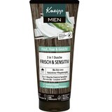 Kneipp MEN 3v1 gel za prhanje Fresh & Sensitive - 200 ml | Shoptok.si