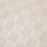 XORA DIZAJNERSKI FOTELJ, bela tekstil | Shoptok.si