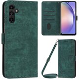 INORCO Ovitek za telefon za Samsung Galaxy A54 5G PU usnje z vtisnjenimi črtami in preklopnim ovitkom s stojalom za denarnico, (22036560) Cene