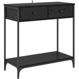  Konzolna stolica Crni hrast 75 x 34,5 x 75 cm Konstruirano drvo | shoptok.hr