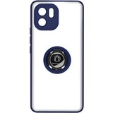 AVIZAR etui za xiaomi redmi A2 in A1 z držalom za prstan, hrbtna stran proti prstnim odtisom, združljiv z magnetnim stojalom - modra, (20639876) | Shoptok.si