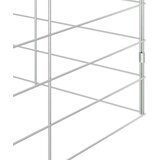  Kavez za zečeve Srebrno 400 x 100 x 210 cm Cinkani čelik | Eponuda.com