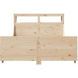 vidaXL okvir kreveta bez madraca 140 x 190 cm od masivne borovine | shoptok.hr