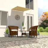 Tenda na uvlačenje 100 x 150 cm žuto-bijela | shoptok.hr