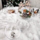  Akrilna božićna kuglica 11 cm | shoptok.hr