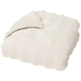 Krem deka od mikropliša 180x220 cm Mounty –