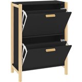 Ormarić za cipele crni 57,5x33x80 cm od konstruiranog drva | shoptok.hr