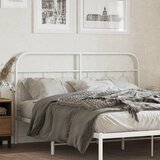  The Living Store Kovinsko vzglavje belo 137 cm - Vzglavje, (21497377) Cene