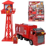 Magic Toys Gasilska brigada: Komplet gasilske postaje z opazovalnim stolpom, avtomobilom in dodatki. Cene