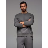 Ombre Unisex classic sweatshirt with round neckline - grey | ePonuda.com