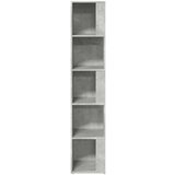  Kotna omarica betonsko siva 33x33x164,5 cm iverna plošča, (20620735) | Shoptok.si