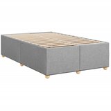vidaXL Okvir kreveta svjetlosivi 120 x 190 cm od tkanine | shoptok.hr