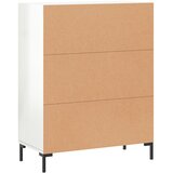  Komoda sjajna bijela 69,5x34x90 cm od konstruiranog drva | shoptok.hr