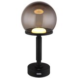 Globo 21034S - LED punjiva dodirna stona lampa HAKU LED/2,5W/5V 2700/4000/6500K crna | Eponuda.com