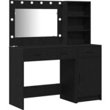  Toaletni stol 2 kom. Crna 78,5 x 41 x 135 cm Konstruirano drvo | Shoptok.si
