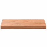 Stolna ploča 80 x 40 x 4 cm pravokutna od masivne bukovine | shoptok.hr