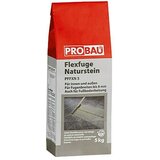 PROBAU Fleksibilna masa za fugiranje Prirodni kamen (Sive boje, 5 kg) | shoptok.hr