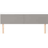  Uzglavlja svjetlosiva 180x5x78/88 cm od tkanine | shoptok.hr