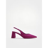 Reserved - Salonke s blok-potpeticama - purpurna boja | shoptok.hr