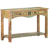  Konzolna mizica 120x40x75 cm trden predelan les | Shoptok.si