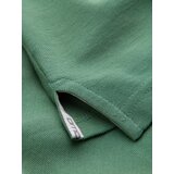 Ombre Men's BASIC single color pique knit polo shirt - green | shoptok.hr