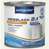 SWINGCOLOR Pisani lak (Bela barva, Svileni mat, 375 ml) Cene