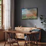  Slika - Claude Monet – Spring 120x80 U crnom drvenom okviru | shoptok.hr