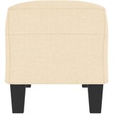  Klupa krem 100 x 35 x 41 cm od tkanine | shoptok.hr