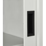 Ormarić s kliznim vratima svjetlosivi 90 x 40 x 90 cm čelični | shoptok.hr
