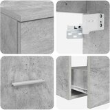  Set namještaja za kupaonicu 2 kom. Betonska siva | shoptok.hr