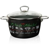 Metalac duboka šerpa ITALIAN FOOD 24cm/6lit | ePonuda.com