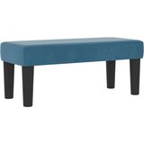  Krevet s opružnim okvirom madracem i klupom tamnoplav 80x200 cm | shoptok.hr