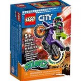 Lego kocke kaskaderski motor za vožnjo po zadnjem kolesu City Stunt 60296 Cene