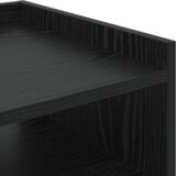 vidaXL Nočne omarice 2 pcs Črni hrast 40 x 40 x 61 cm Konstruiran les | Shoptok.si