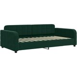  Dnevni krevet tamnozeleni 100 x 200 cm baršunasti | Eponuda.com