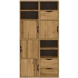  Bočni ormarići 4 kom ODDA 40x24x79 cm puno drvo bor | shoptok.hr