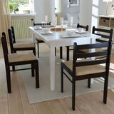 vidaXL blagovaonske stolice od masivnog drva 6 kom smeđe i baršunaste | shoptok.hr
