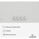 Klarstein Kochheld indukcijska kuhalna plošča | Elegantna in zmogljiva | 4 kuhalne cone | 7000 W | 60 cm | Shoptok.si